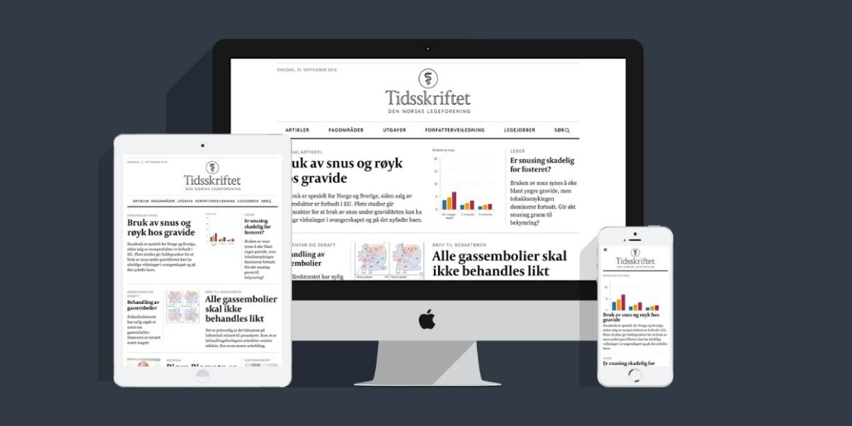 Tidsskriftet website